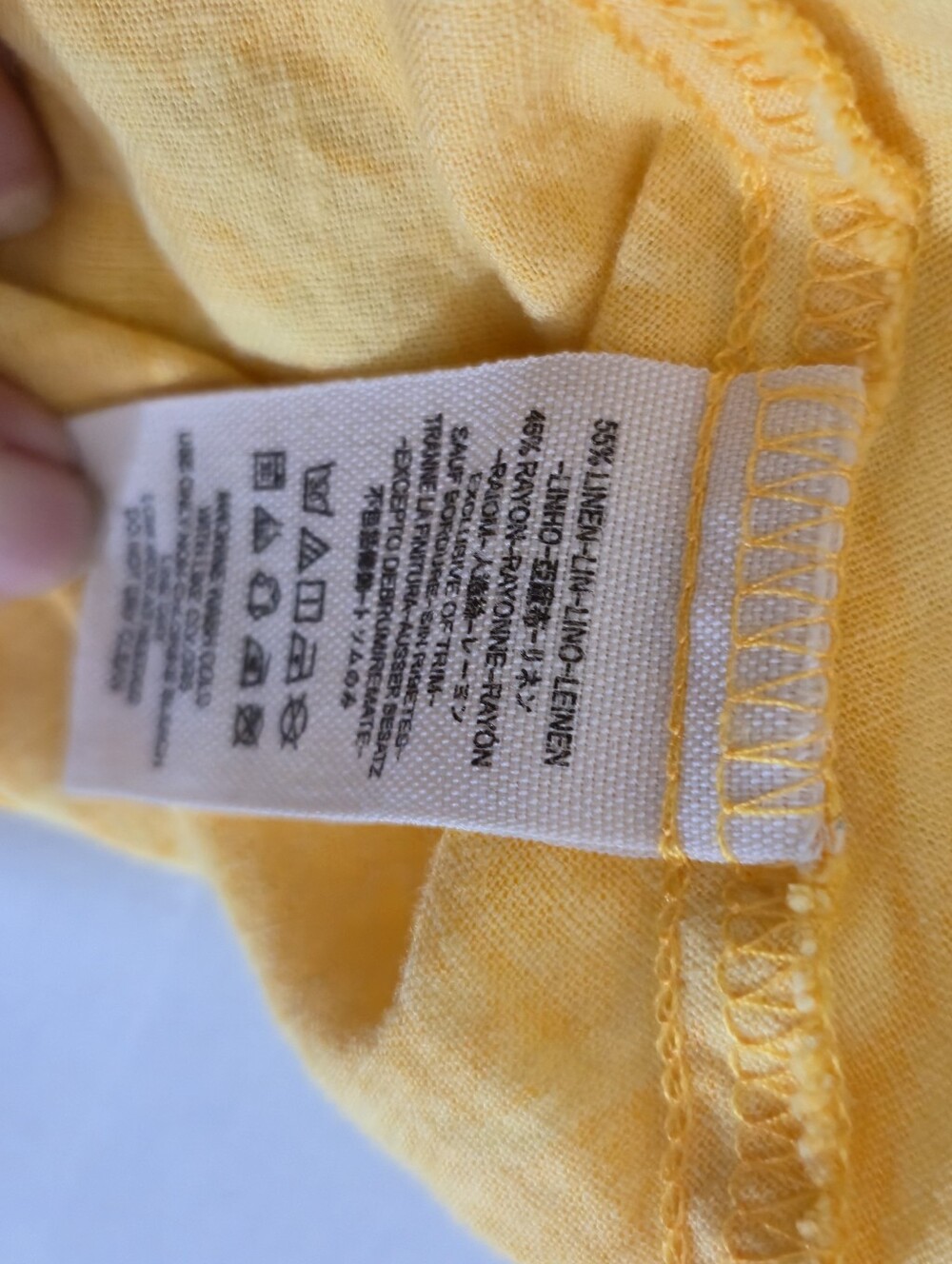 Free People Yellow Floral Button-Front Mini Dress - Picture 9 of 10